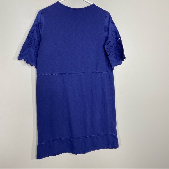 Boden Eyelet Embroidered Dress 8 - Picture 2 of 8